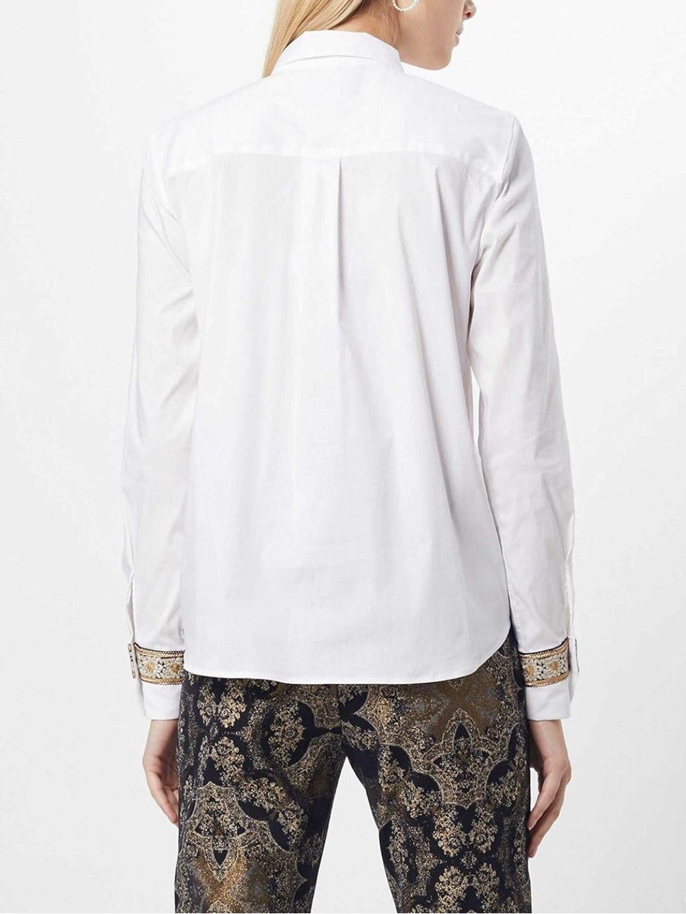 Mos Mosh Martina Deco Women’s Shirt Size XS - White - Picture 15 of 16